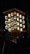 祇園祭の駒形提灯